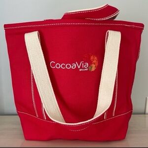 LANDS’ END Open Top Canvas Tote